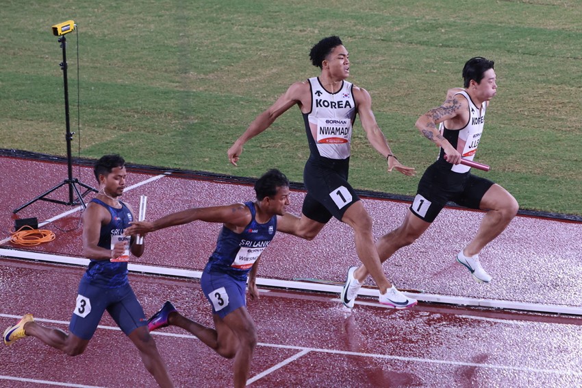 3.예천 육상의 저력, 나마디 조엘진 아시안게임서 한국신기록·동메달